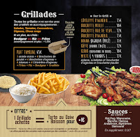 Carte du Sultan Grill à Audincourt