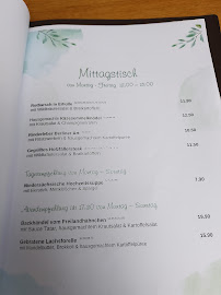 Menu du Reimanns Eck à Hanover