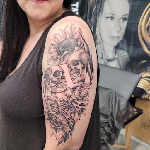 Find planet tattoo ideas for your next unique tattoo in Roy at Garden Gate Tattoo & Art Collective