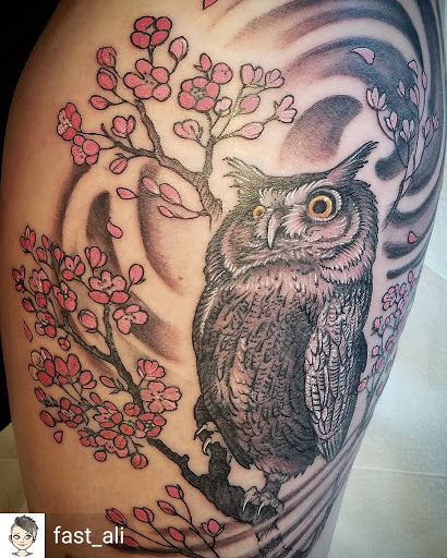 Explore manly tattoo ideas, creative tattoo ideas in Cranford, available at Lost & Found Tattoo Studio