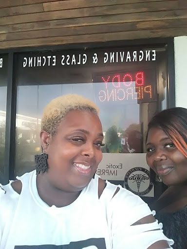 Explore name neck tattoo ideas, creative tattoo ideas in Charleston, available at Exotic Impressions Body Piercing