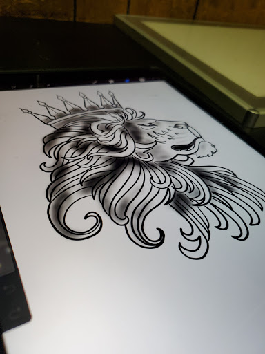 Explore black sheep tattoo ideas, creative tattoo ideas in Chicago, available at Mind Crusher Tattoo