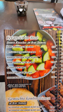 Carte du Ćevapčići Grillspezialiäten & more à Kamp-Lintfort