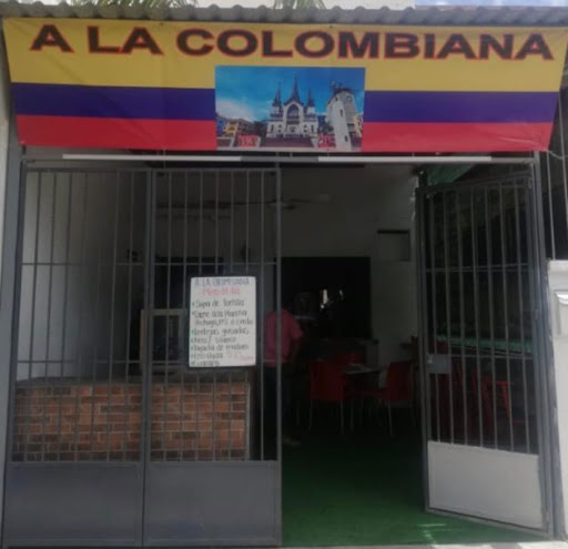 Restaurante a la colombiana