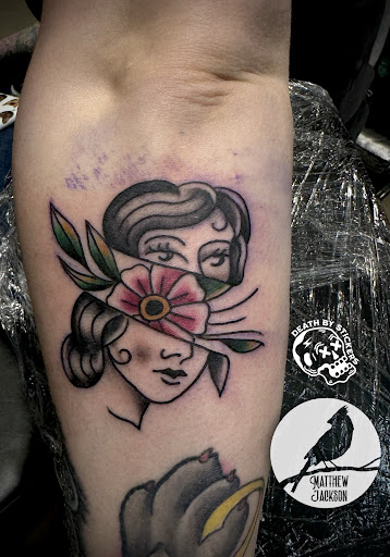 Explore cool flash tattoo ideas, creative tattoo ideas in Nashville, available at RedBird Tattoo