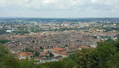 Panorama du Fort de Bregille à Besançon