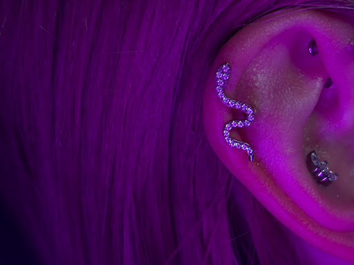 Explore mushu tattoo ideas, creative tattoo ideas in Waterbury, available at Jay Makes Holes