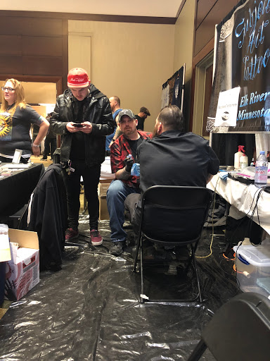 Explore red tattoo cover up ideas, creative tattoo ideas in Elk River, available at Subjective Art Tattoo, LLC