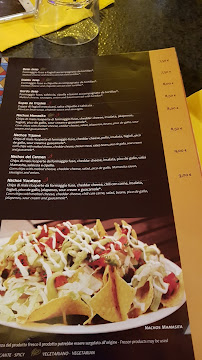 Menu / carte de Mamasita à Turin