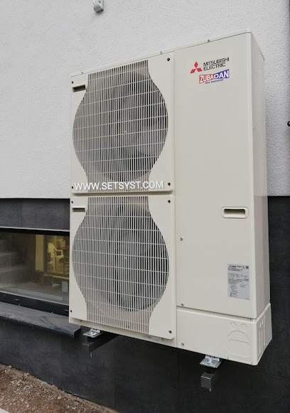 Термопомпа от СЕТ СИСТЕМС ООД, системи за отопление и охлаждане