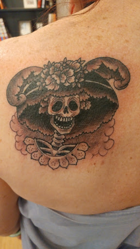 Explore sand dollar tattoo ideas, creative tattoo ideas in Covington, available at Illuminaut Tattoo