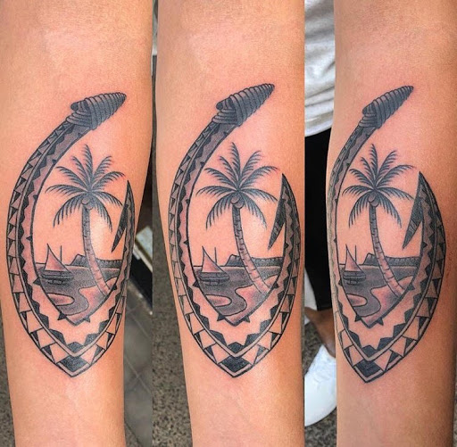 Explore horizontal tattoo ideas, creative tattoo ideas in Kihei, available at Paradise Tattoo