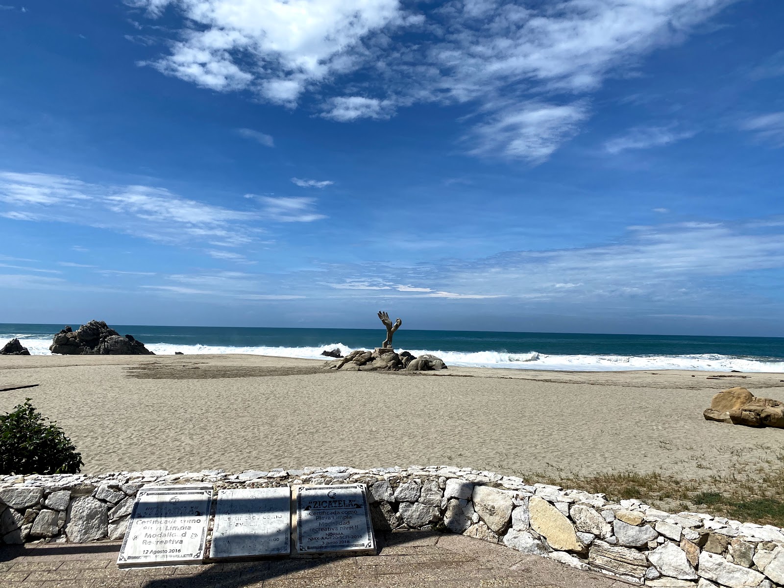 Foto di Spiaggia Zicatela - luogo popolare tra gli intenditori del relax