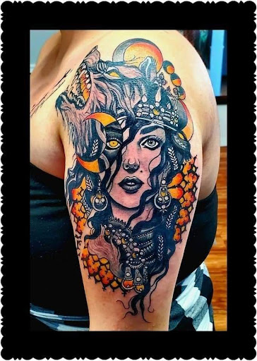 Explore marathon running tattoo ideas, creative tattoo ideas in Redding, available at Dominant Ink