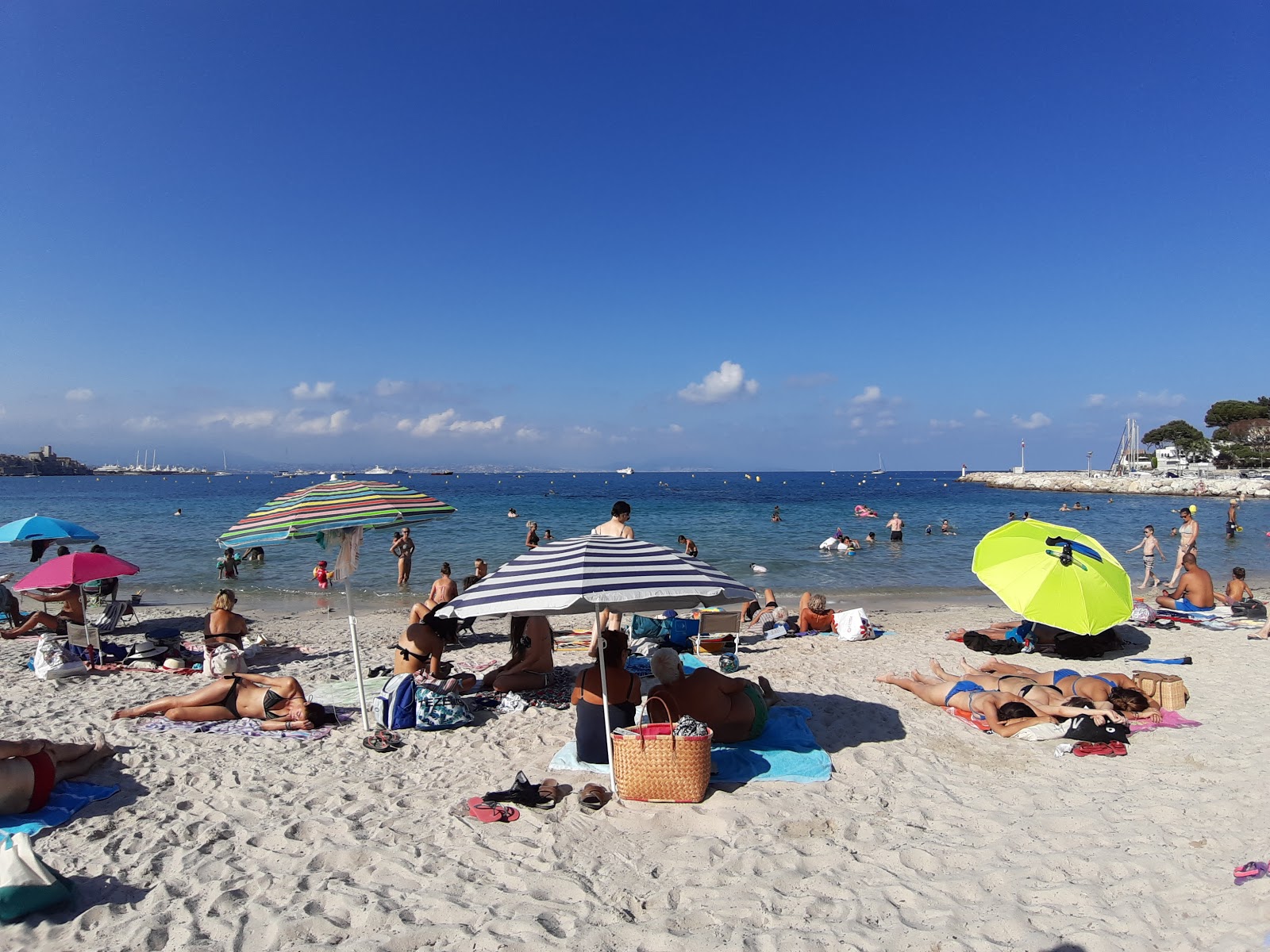 Foto van Plage de la Salis met gemiddeld niveau van netheid