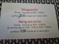 Peking à Recklinghausen menu