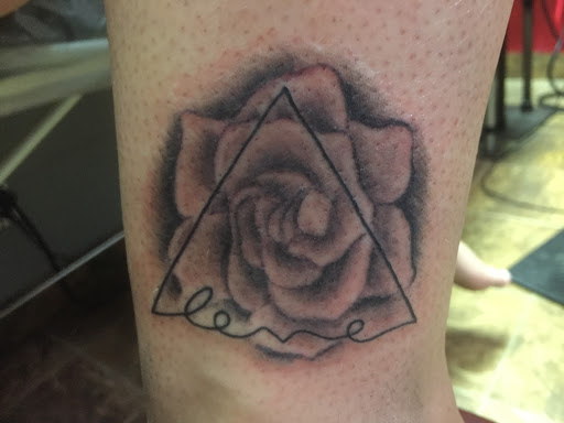 Explore patriotic sleeve tattoo ideas, creative tattoo ideas in Beaverton, available at Tattoo 42