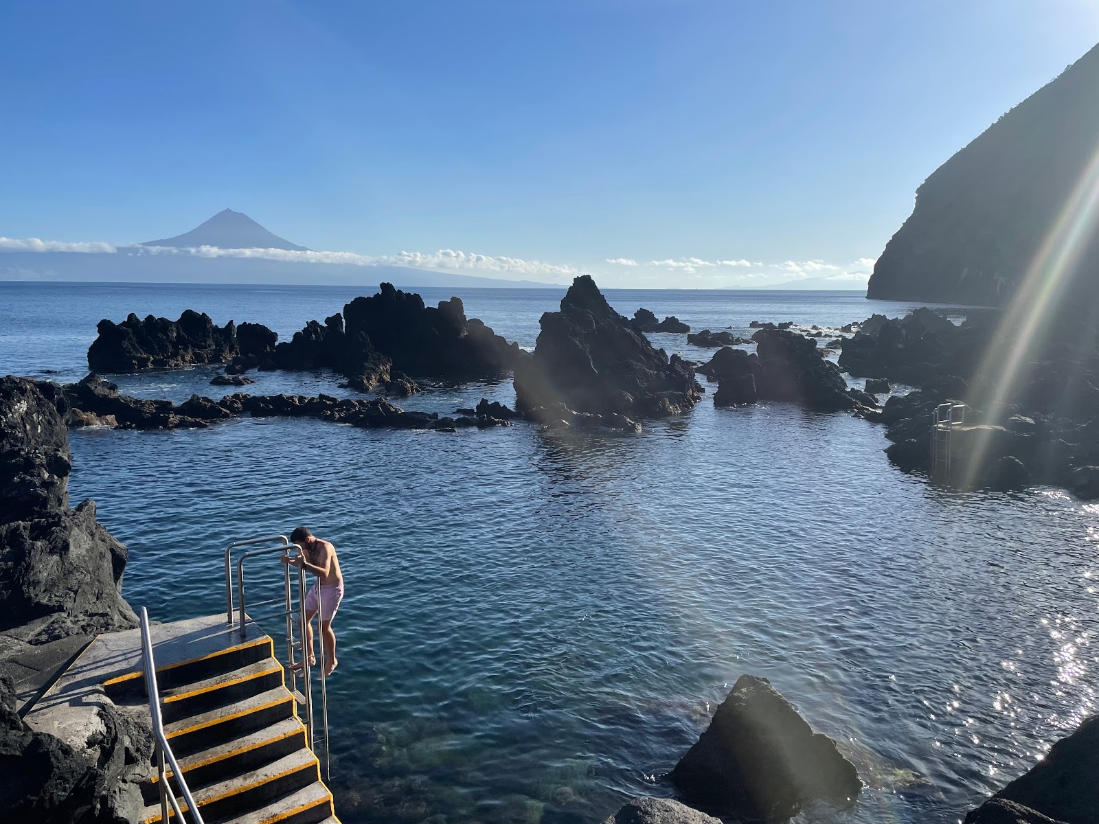 Foto de Piscinas Naturais da Preguica com praia direta