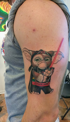 Explore half arm sleeve tattoo ideas, creative tattoo ideas in Hebron, available at Explosive Ink Tattoo