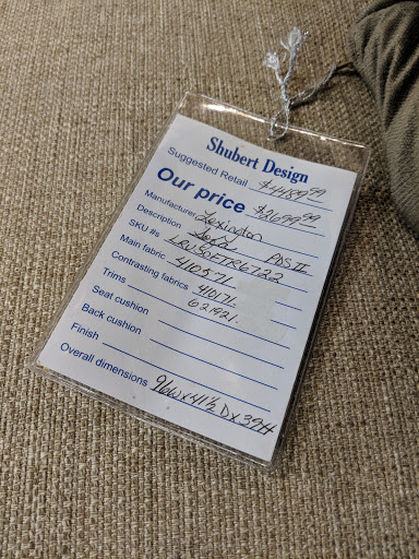 Furniture Store «Shubert Design Furniture», reviews and photos, 161 Gaywood Dr, Manchester, MO 63021, USA