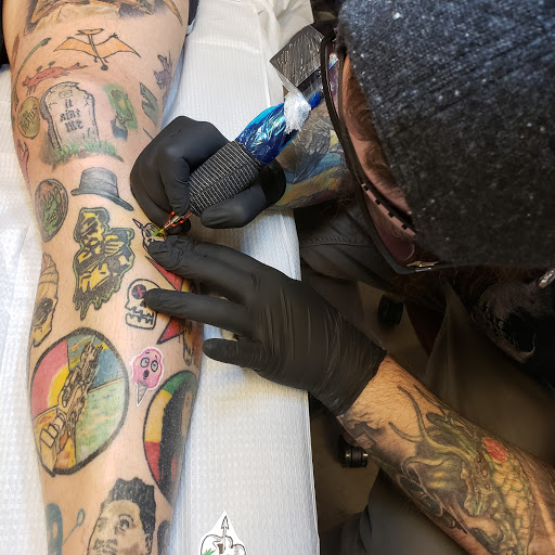 Explore thyroid cancer tattoo ideas, creative tattoo ideas in Tea, available at Red Arbor Tattoo