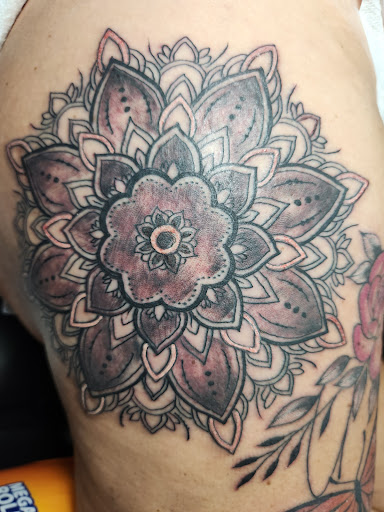 Explore golf tattoo ideas for men, creative tattoo ideas in Pittsfield, available at Detail and Color Tattoo