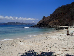Panggang Beach'in fotoğrafı biraz temiz temizlik seviyesi ile