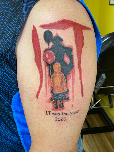 Explore jack and sally couple tattoos ideas, creative tattoo ideas in Leominster, available at Forever Bold Tattoo Co