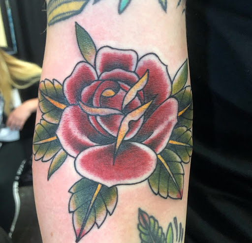 Explore batman and joker tattoo ideas, creative tattoo ideas in San Diego, available at Sideshow Tattoo and Piercing