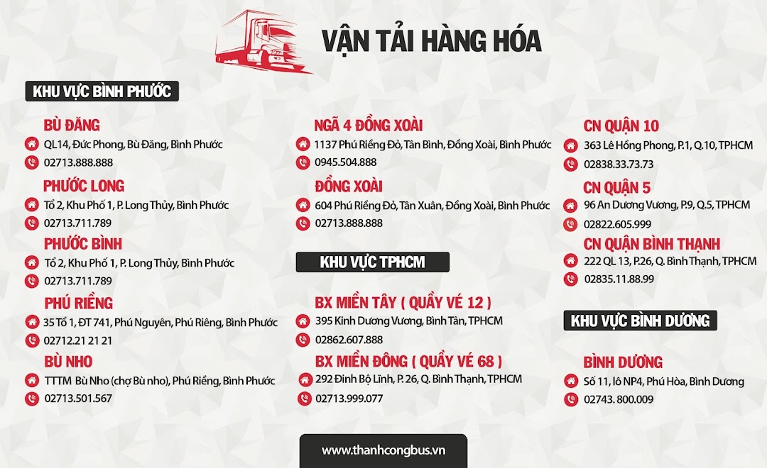 Nhà Xe THÀNH CÔNG (Quầy vé số 12)