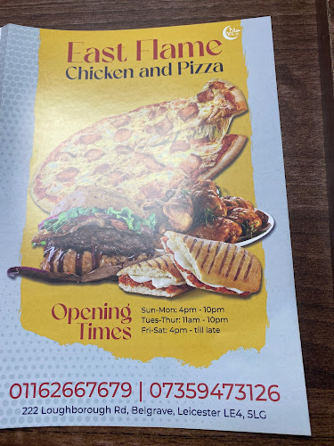 EAST FLAME CHICKEN AND PIZZA - Pizza