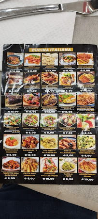 Menu du The royal Lounge à Naples