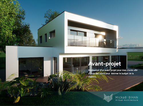 Agence d'architecture Mickael Bihan dessinateur de maisons individuelles Plélo