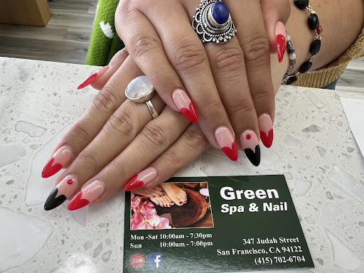 Nail Salon «Green Spa & Nail», reviews and photos, 347 Judah St, San Francisco, CA 94122, USA