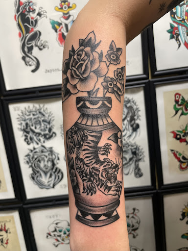 Explore war tattoo ideas, creative tattoo ideas in Bethlehem, available at Steel City Tattoo