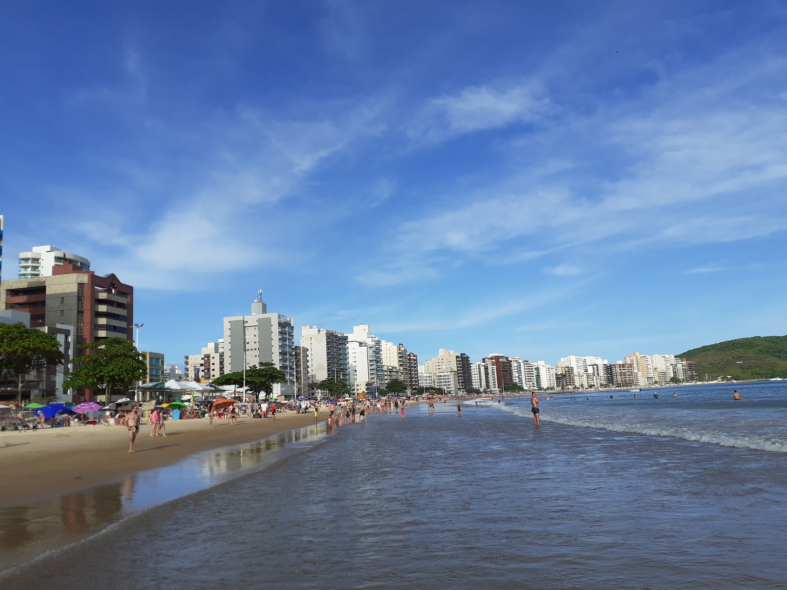 Foto van Morro Strand met turquoise puur water oppervlakte