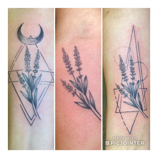 Explore tattoo ideas on thigh, creative tattoo ideas in Williamsburg, available at Relentless Ink