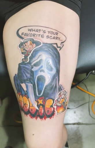 Explore cheek small bum tattoo ideas for females, creative tattoo ideas in Woodstock, available at Lost Lagoon Tattoo