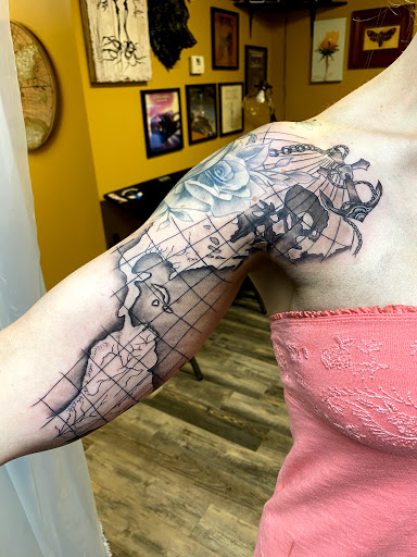 Explore lily of the valley tattoo ideas, creative tattoo ideas in Warner Robins, available at Untold Pain Tattoo Studio