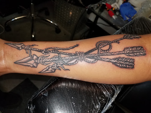 Explore lithuanian tattoo ideas, creative tattoo ideas in Hilliard, available at 22 Caliber Tattoo Mega Studio