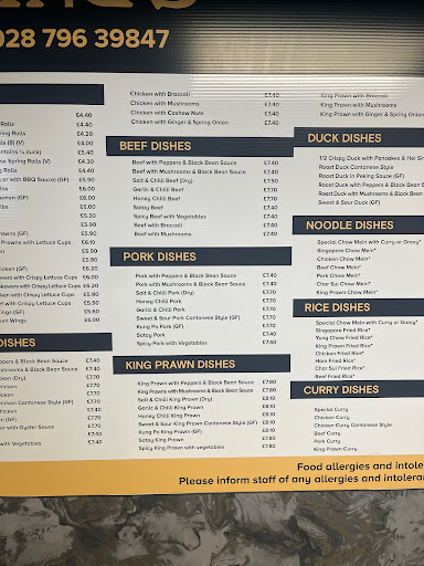 Tangs family take away