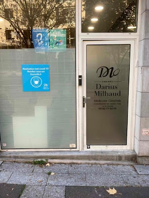 Cabinet médical Darius milhaud à Paris