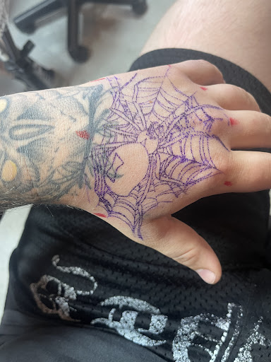 Explore back tattoos ideas, creative tattoo ideas in Dunn, available at Heart and Hammer Tattoo Co.