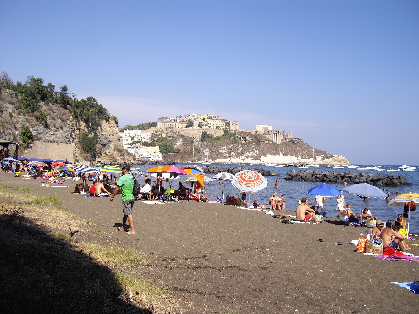 Foto van Spiaggia Chiaia voorzieningenruimte