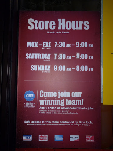 Auto Parts Store «Advance Auto Parts», reviews and photos, 15136A Frederick Rd, Rockville, MD 20850, USA