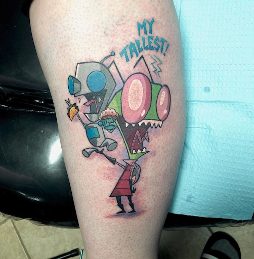 Explore 2 by 2 tattoo ideas, creative tattoo ideas in Lawrence, available at Red 5 Tattoo