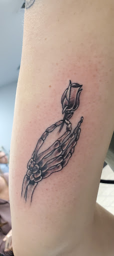 Explore lettering ideas tattoo, creative tattoo ideas in Rogers, available at Saved by Grace Tattoo Studio