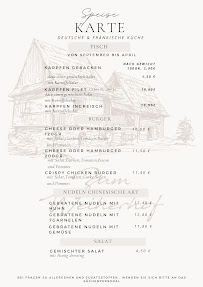 Restaurant Zum Weiherhof à Zirndorf (la carte)