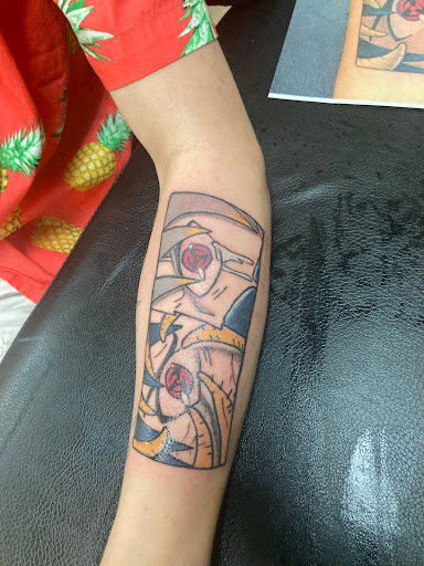 Explore religious tattoo ideas, creative tattoo ideas in Cocoa, available at Rorschach Tattoo Shop and Piercing Studio