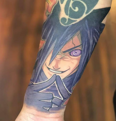 Explore man face tattoo ideas, creative tattoo ideas in Dubuque, available at The Crows Nest